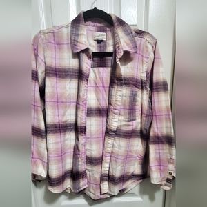 Flannel button down shirt